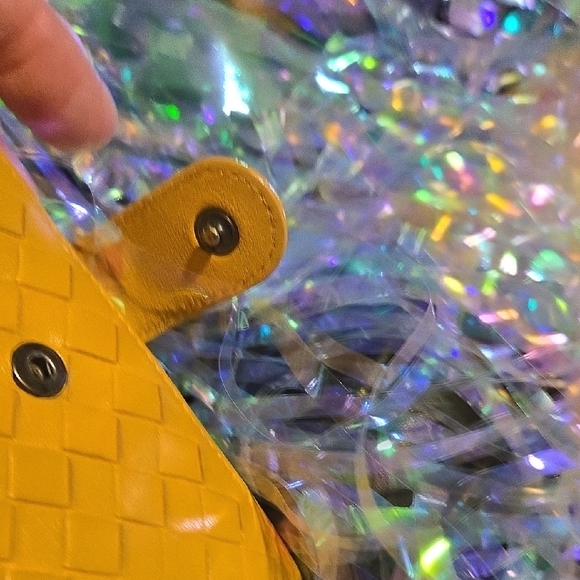 Bottega Veneta Sunflower Yellow Intrecciato Leather Wallet- UNISEX - Picture 7 of 15